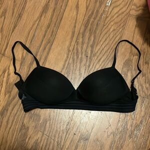 Auden Black Everyday Bra with Adjustable Straps